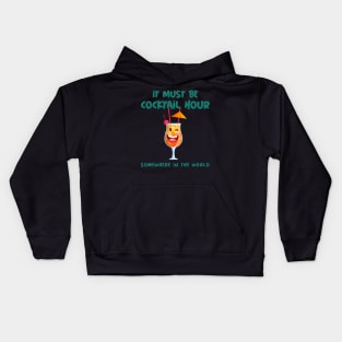 Cocktail Hour Kids Hoodie